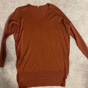 Brown sweater